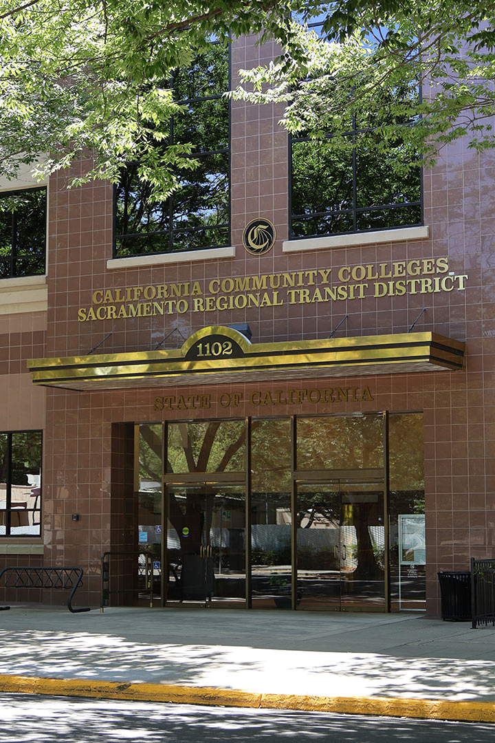 California Community Colleges headquarters building.